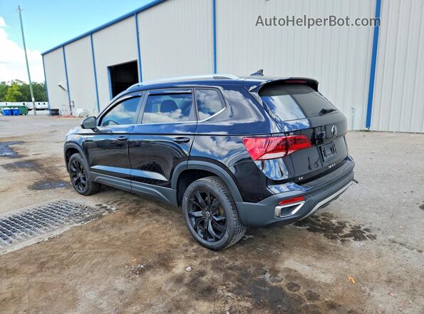 3VVEX7B24RM095036 2024 VOLKSWAGEN TAOS Black Հետևի ձախ
