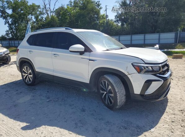 3VVEX7B27PM305609 2023 VOLKSWAGEN TAOS White Передня права чверть