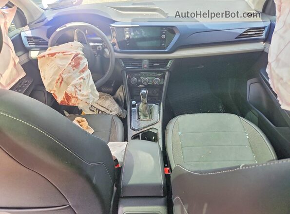 3VVEX7B27RM100262 2024 VOLKSWAGEN TAOS Gray Widok deski rozdzielczej
