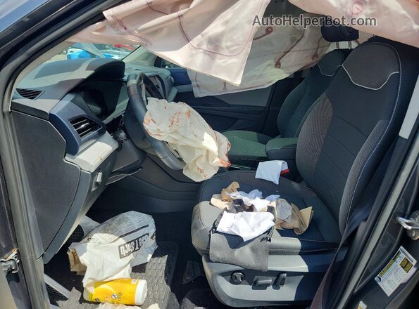 3VVEX7B27RM100262 2024 VOLKSWAGEN TAOS Gray Widok wnętrza z przodu