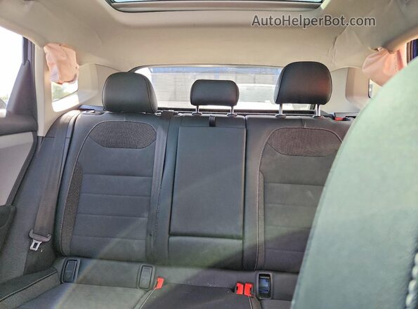 3VVEX7B2XPM306947 2023 VOLKSWAGEN TAOS Blue Vista de los asientos traseros