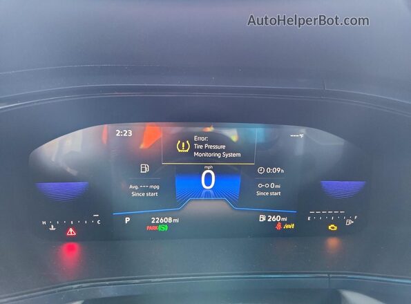 3VVEX7B2XPM372639 2023 VOLKSWAGEN TAOS Silver Widok zestawu wskaźników
