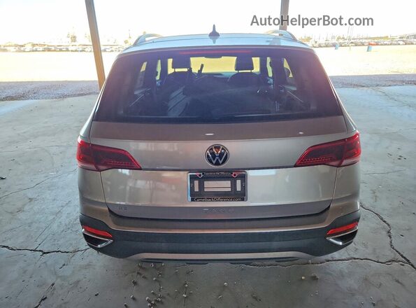 3VVEX7B2XPM372639 2023 VOLKSWAGEN TAOS Silver Widok z tyłu