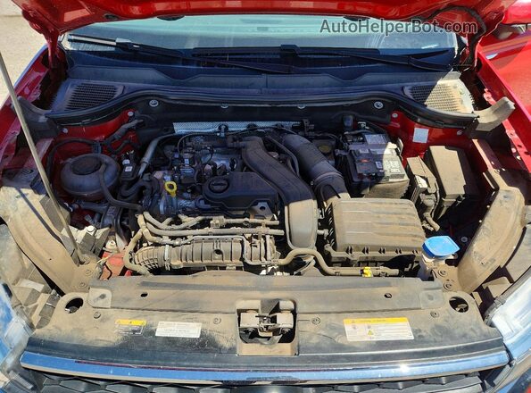 3VVEX7B2XRM069802 2024 VOLKSWAGEN TAOS Red Widok komory silnika