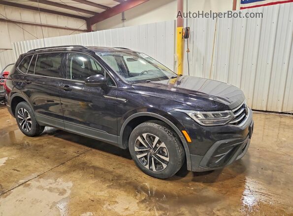 3VVFB7AX0PM017379 2023 VOLKSWAGEN TIGUAN Черный Передняя правая четверть