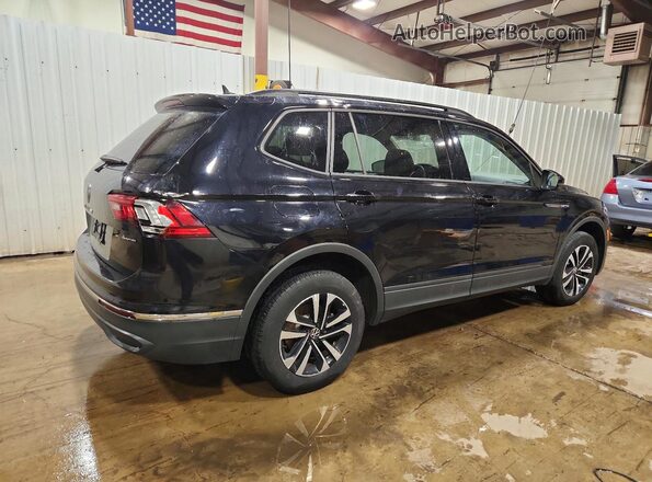 3VVFB7AX0PM017379 2023 VOLKSWAGEN TIGUAN Черный Задняя правая четверть