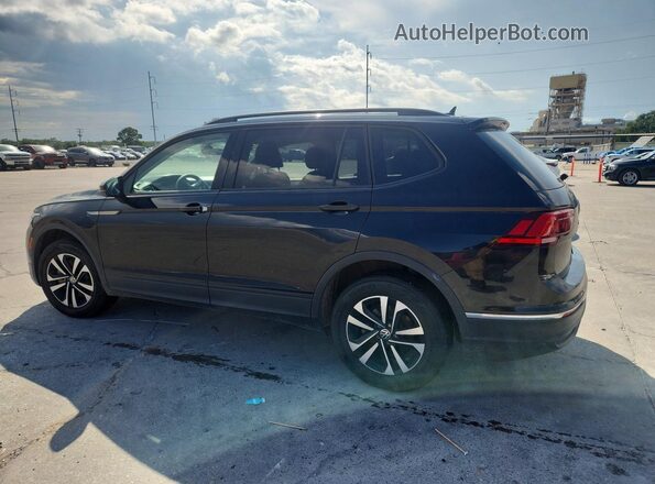 3VVFB7AX0RM028756 2024 VOLKSWAGEN TIGUAN Черный Задняя левая четверть