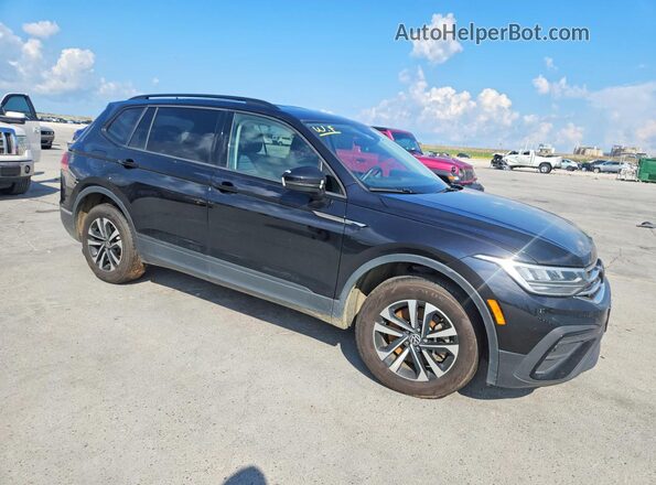 3VVFB7AX0RM028756 2024 VOLKSWAGEN TIGUAN Черный Передняя правая четверть