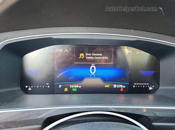 3VVFB7AX1RM107546 2024 VOLKSWAGEN TIGUAN Серебряный Вид щитка приборов