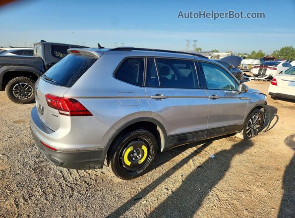 3VVFB7AX1RM107546 2024 VOLKSWAGEN TIGUAN Серебряный Задняя правая четверть