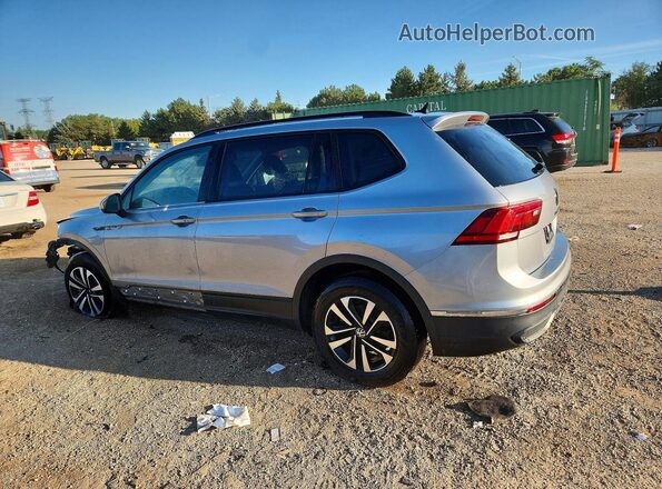 3VVFB7AX1RM107546 2024 VOLKSWAGEN TIGUAN Серебряный Задняя левая четверть