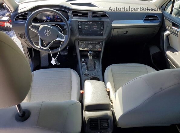 3VVFB7AX1RM181680 2024 VOLKSWAGEN TIGUAN White წინა პანელის ხედი