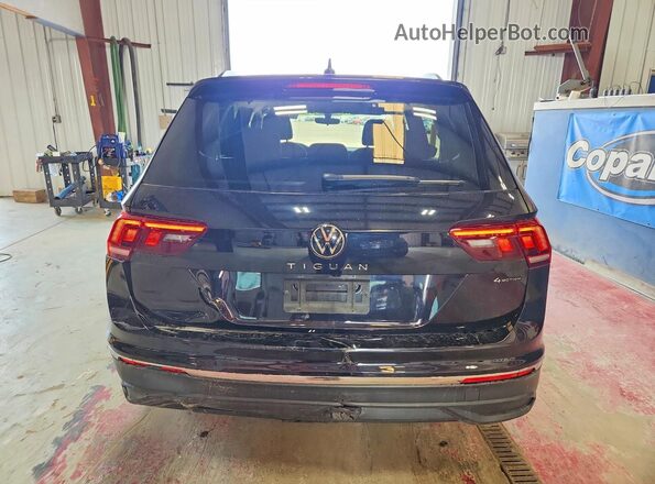 3VVFB7AX5PM067954 2023 VOLKSWAGEN TIGUAN Black Հետևի տեսք