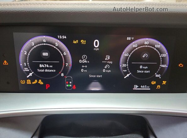 3VVFR7RM9TM099855 2026 VOLKSWAGEN TIGUAN Silver Vista del cuadro de instrumentos
