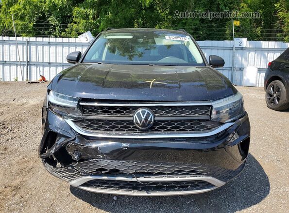 3VVGX7B26PM360366 2023 VOLKSWAGEN TAOS Black წინა ხედი