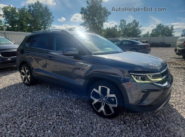 3VVJX7B28NM025872 2022 VOLKSWAGEN TAOS Серый Вид салона спереди