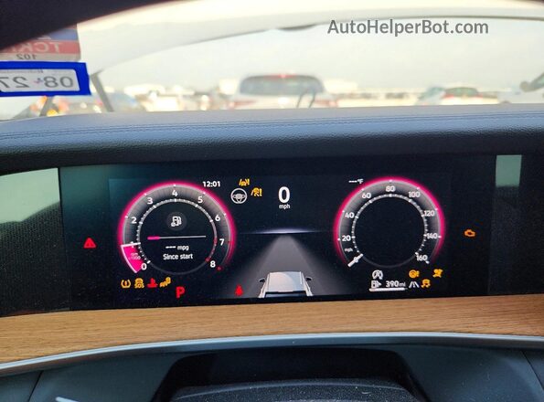 3VVLR7RM7SM039509 2025 VOLKSWAGEN TIGUAN Белый Вид щитка приборов