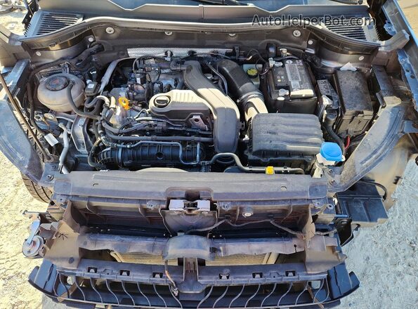 3VVLX7B21NM057989 2022 VOLKSWAGEN TAOS Gray Widok komory silnika