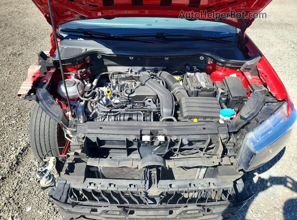 3VVLX7B21NM067549 2022 VOLKSWAGEN TAOS Red Вид підкапотного простору