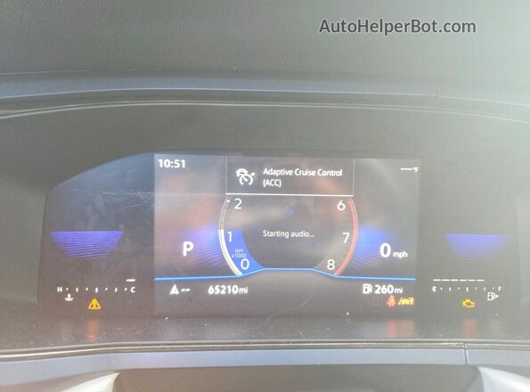 3VVLX7B21NM099000 2022 VOLKSWAGEN TAOS Gray Instrument cluster view