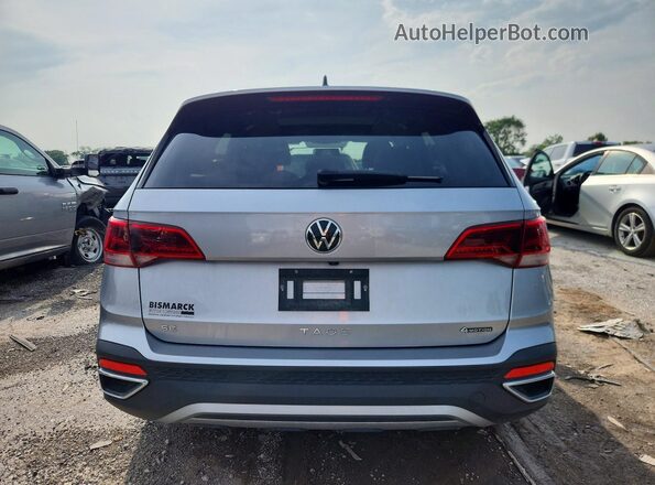3VVLX7B23NM020104 2022 VOLKSWAGEN TAOS Серый Вид сзади