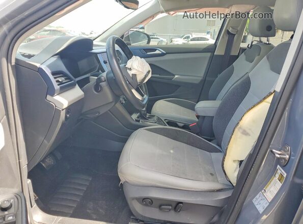 3VVLX7B23NM023357 2022 VOLKSWAGEN TAOS Gray Widok wnętrza z przodu