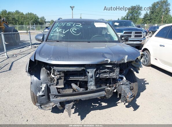 3VVLX7B23NM078679 2022 VOLKSWAGEN TAOS Gray უკანა სალონის ხედი