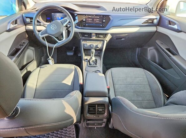 3VVLX7B24NM058408 2022 VOLKSWAGEN TAOS White Vista del salpicadero