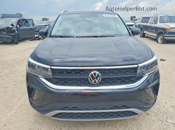 3VVLX7B2XNM068649 2022 VOLKSWAGEN TAOS Black წინა ხედი
