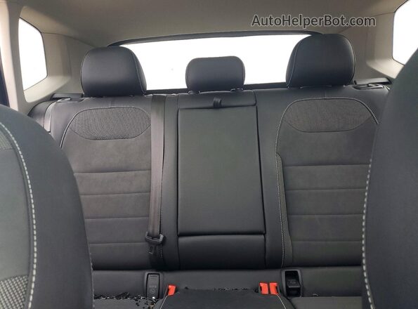3VVLX7B2XNM068649 2022 VOLKSWAGEN TAOS Black უკანა სავარძლების ხედი