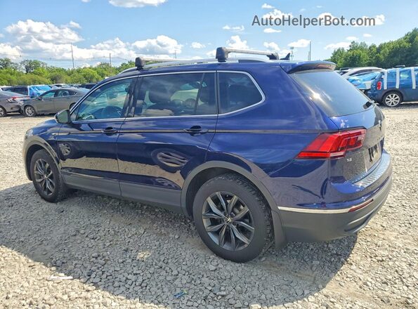 3VVMB7AX1RM009060 2024 VOLKSWAGEN TIGUAN Blue Задня ліва чверть