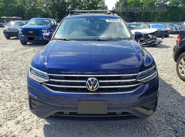 3VVMB7AX1RM009060 2024 VOLKSWAGEN TIGUAN Blue Вид спереду
