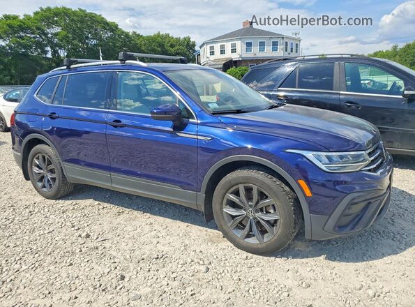 3VVMB7AX1RM009060 2024 VOLKSWAGEN TIGUAN Blue Передня права чверть