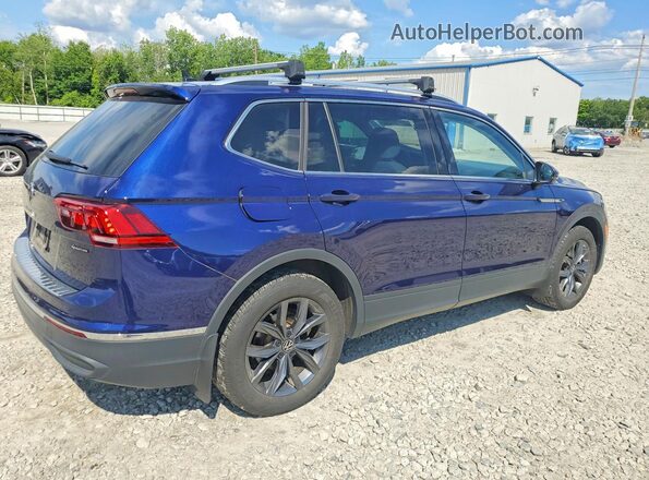 3VVMB7AX1RM009060 2024 VOLKSWAGEN TIGUAN Blue Задня права чверть