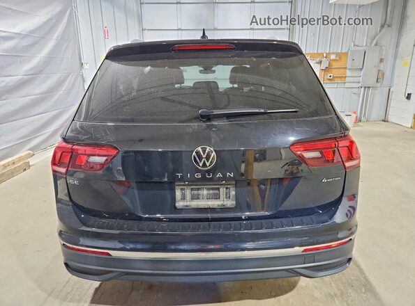 3VVMB7AX3RM175709 2024 VOLKSWAGEN TIGUAN Black უკანა ხედი
