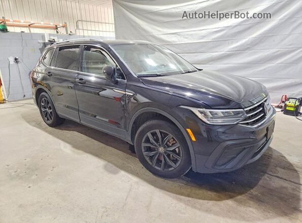 3VVMB7AX3RM175709 2024 VOLKSWAGEN TIGUAN Black წინა მარჯვენა
