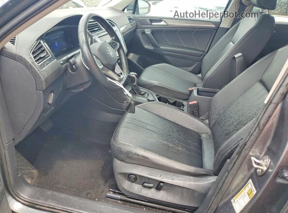 3VVMB7AX6PM018494 2023 VOLKSWAGEN TIGUAN Gray Вид салону спереду