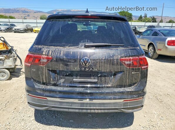 3VVMB7AX8RM193574 2024 VOLKSWAGEN TIGUAN Black Widok z tyłu
