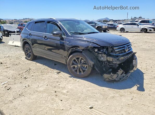3VVMB7AX8RM193574 2024 VOLKSWAGEN TIGUAN Black Przód prawy
