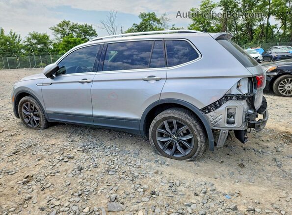3VVMB7AX9PM076924 2023 VOLKSWAGEN TIGUAN Серебряный Задняя левая четверть