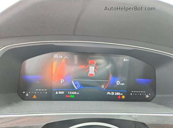 3VVMB7AX9PM076924 2023 VOLKSWAGEN TIGUAN Серебряный Вид щитка приборов