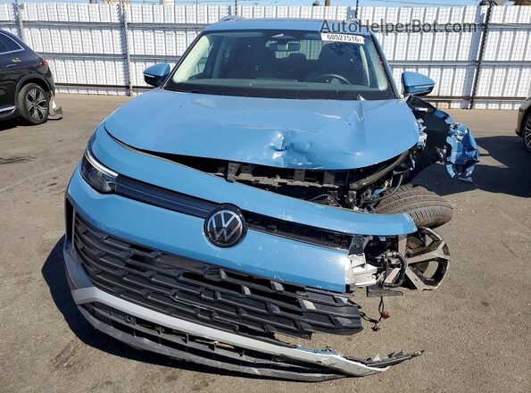 3VVMR7RM0SM052736 2025 VOLKSWAGEN TIGUAN Blue Vista frontal