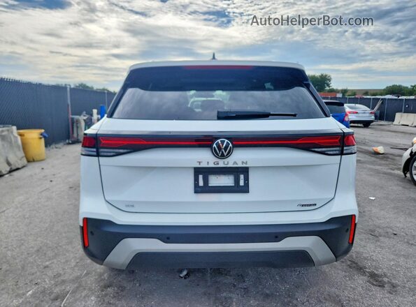 3VVMR7RM3SM065593 2025 VOLKSWAGEN TIGUAN White უკანა ხედი