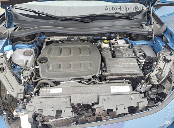 3VVMR7RMXSM027651 2025 VOLKSWAGEN TIGUAN Blue Widok komory silnika