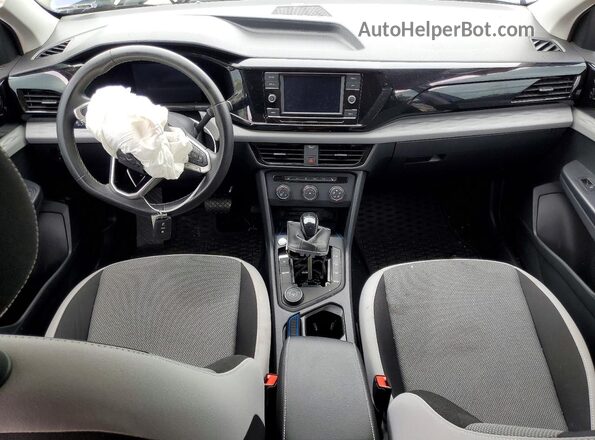 3VVMX7B22NM023046 2022 VOLKSWAGEN TAOS Синий Вид панели приборов