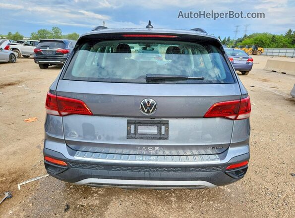 3VVMX7B22PM370301 2023 VOLKSWAGEN TAOS Серый Вид сзади