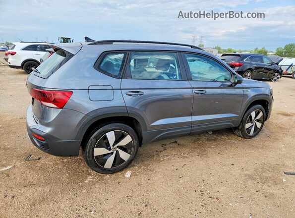 3VVMX7B22PM370301 2023 VOLKSWAGEN TAOS Серый Задняя правая четверть
