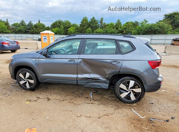 3VVMX7B22PM370301 2023 VOLKSWAGEN TAOS Серый Задняя левая четверть