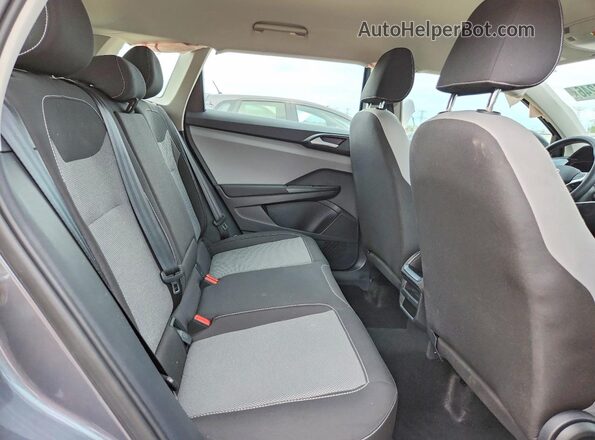 3VVMX7B22PM370301 2023 VOLKSWAGEN TAOS Серый Вид задних сидений