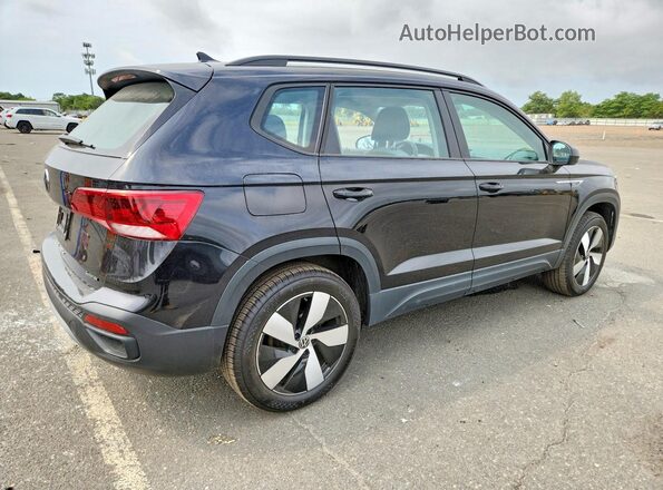 3VVMX7B25PM381888 2023 VOLKSWAGEN TAOS Black Задня права чверть